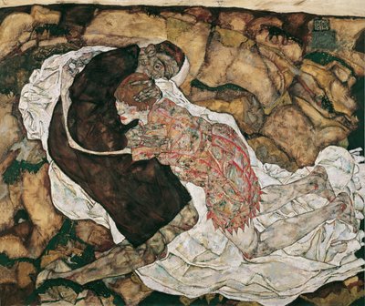 La Morte e la Fanciulla da Egon Schiele